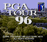 PGA Tour 96 Title Screen
